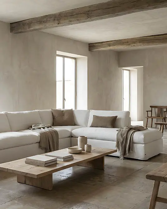 Sofá Blues VEF de Atemporal con diseño contemporáneo, líneas suaves y tapizado confortable.