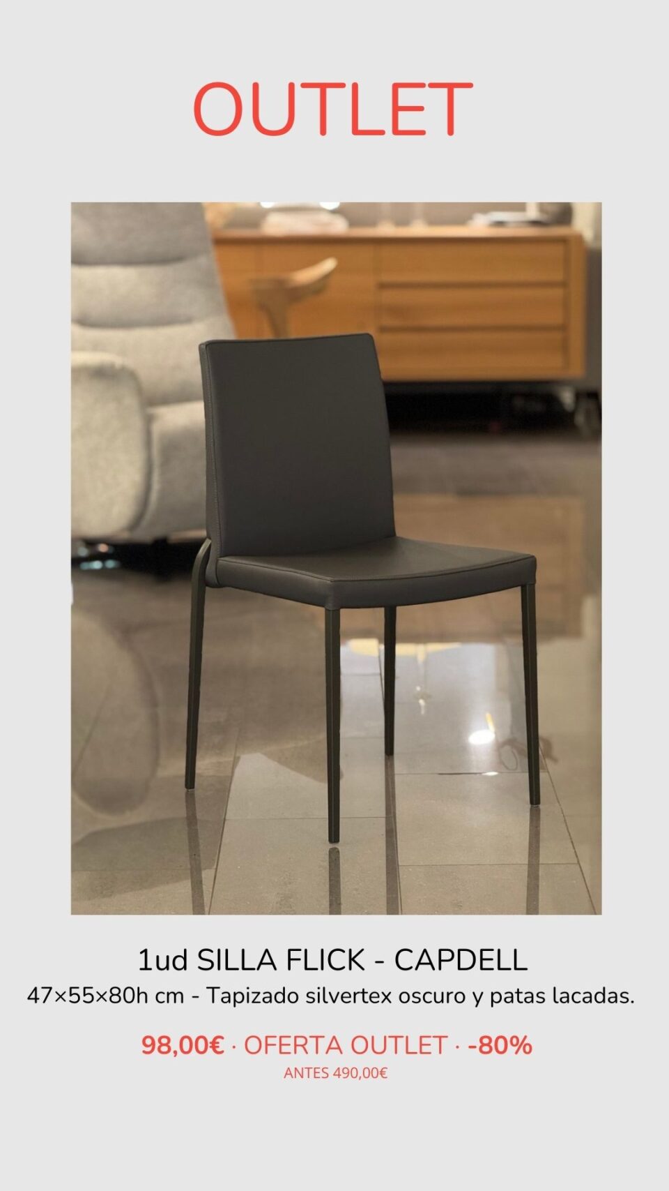 Outlet de Sillas y Asientos Varios - Imagen 5