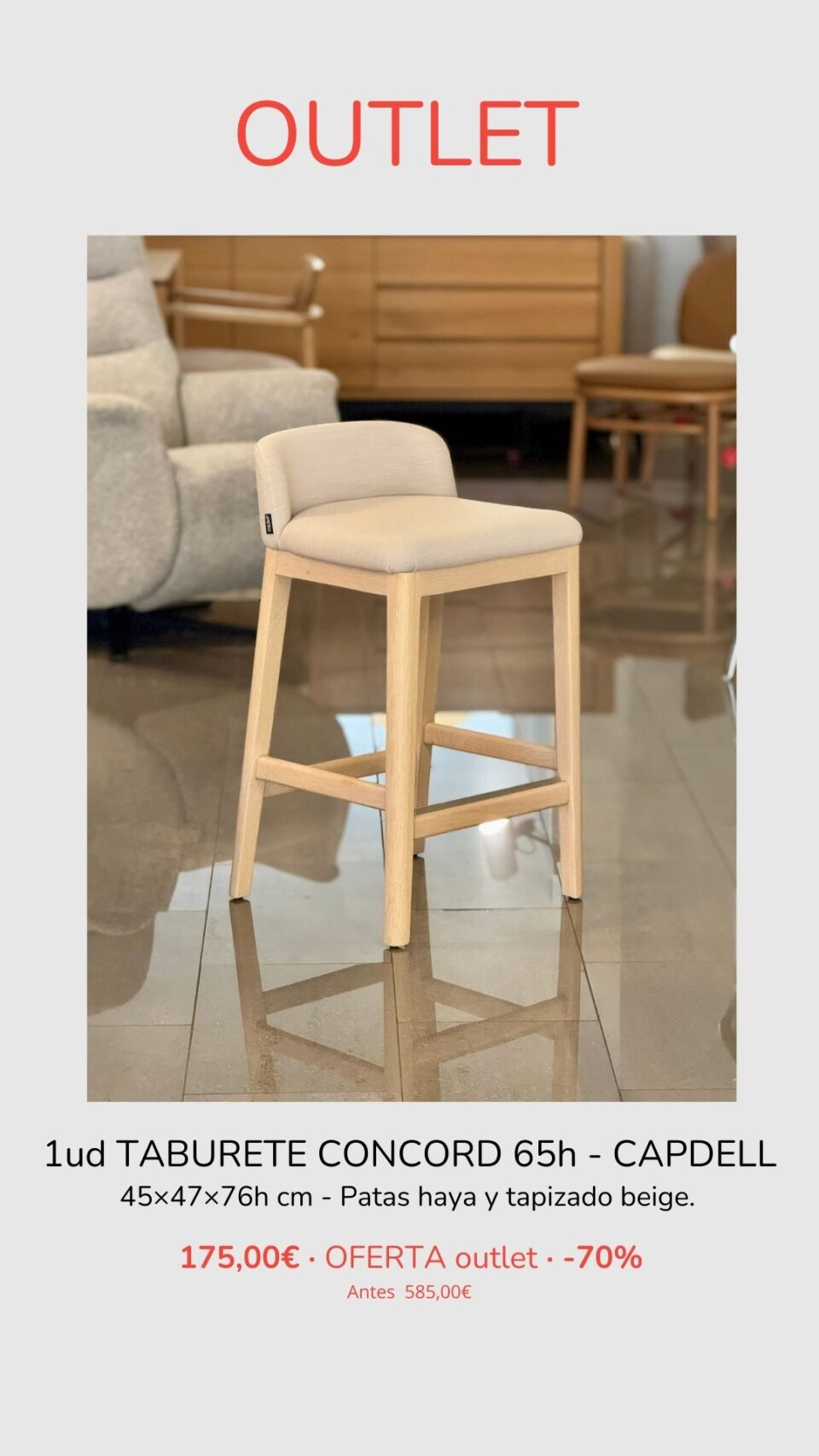 Outlet de Sillas y Asientos Varios - Imagen 8