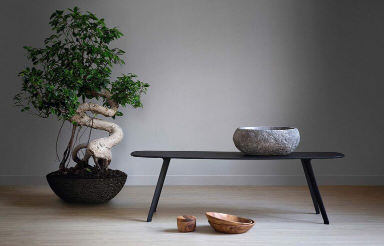 Mesa auxiliar Solapa de Stua — Boceto — Tienda de Mobiliario