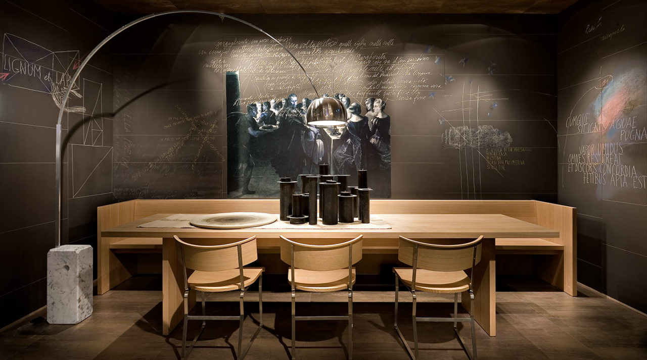 Lámpara de pie Arco de Flos — Boceto — Tienda de Mobiliario