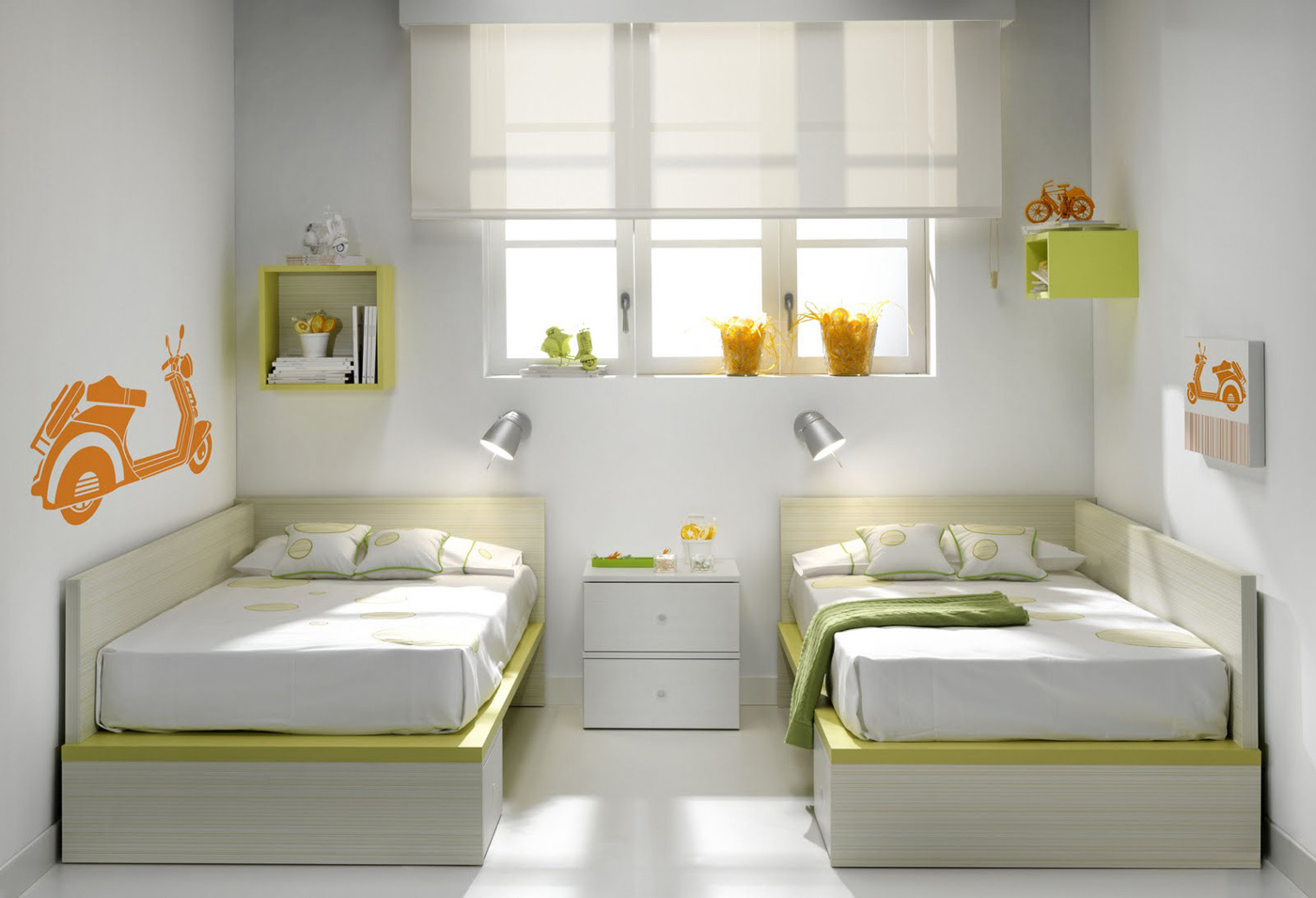 habitacion juvenil cama grande